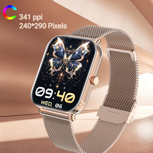 Smartwatch Ultra-Sottile da Donna 2026 con Cassa in Lega di Alluminio, Fitness Tracker, Monitoraggio Frequenza Cardiaca, Ossigeno nel Sangue, Sonno, Impermeabile IP68, <span class=keywords><strong>Sveglia</strong></span> - Product Image 4