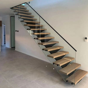 Aleader Modernes Minimalistisches Edelstahl Rahmenloses Glas-Geländersystem für Außenbereich, Villa, Garten, Treppe, Balkon und Hotel - Product Image 4