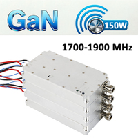 Modul Penguat Daya Frekuensi Tinggi GaN 150W 1700-1900 MHz Pita Lebar PA untuk Sinyal RF Drone FPV 28V Perlindungan Anti-Drone