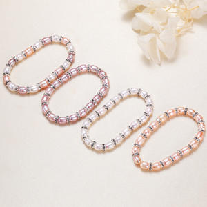 Pulsera de Perlas de Agua Dulce con Cuentas de Princesa para Niñas y Estudiantes, Accesorio de Joyería Infantil - Product Image 4