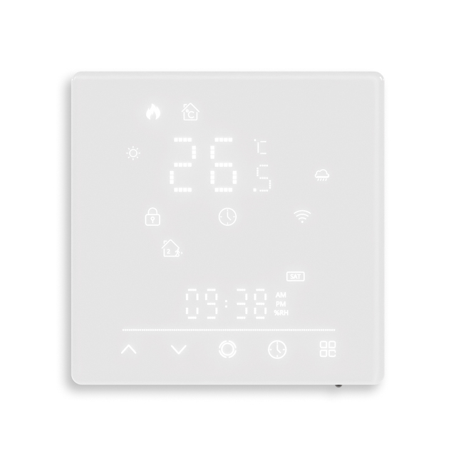 MOES Tuya Matter WiFi Smart Thermostat Temperature Controller Water Boiler Electric Heating With Alexa Google Apple Smartthings