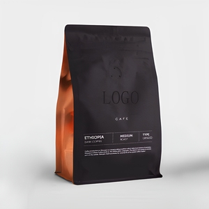 Bolsas de Embalaje de PE con Fondo Plano, Reutilizables, a Prueba de Olores y Humedad, con Cierre de Cremallera, para Proteína en Polvo y Granos de Café, con Logotipo Personalizado - Product Image 3