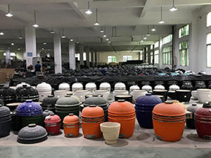 Venta al por mayor 24 pulgadas <span class=keywords><strong>asador</strong></span> barbacoa equipo terraza límite <span class=keywords><strong>pared</strong></span> diseños Kamado parrilla barbacoa argentina - Product Image 6