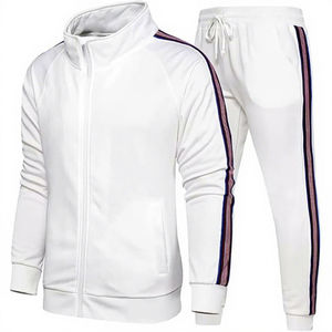 ชุดวอร์มฤดูหนาว Winter Solid 2 1 เสื้อสเวตเชิ้ตผู้ชาย กางเกงจ็อกเกอร์ ระบายอากาศได้ดี เหมาะสำหรับออกกำลังกาย ฟิตเนส วิ่ง กางเกงวอร์มสีดำ ชุดลำลอง กันลมสำหรับกิจกรรมกลางแจ้ง - Product Image 1