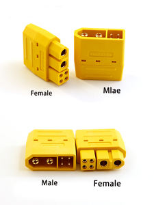 Оригинальный разъем Amass XT60 2+4 <span class=keywords><strong>6</strong></span>-контактный с сигнальным контактом |   Адаптер-переходник XT60 (2+4)-штекер/гнездо для радиоуправляемых моделей - Product Image 5