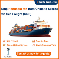 Ventilateurs portatifs, expédition maritime Chine-G Grèce, DDP porte-à-porte, transitaire économique, logistique 24h/24 et 7j/7