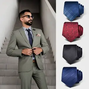 Solid Colors Microfiber Ties Corbata Personalizadas Corbatas de seda Custom Logo on Tie