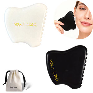 Black Bian Stone Body Gua Sha Board Herramienta <span class=keywords><strong>de</strong></span> masaje Jade Herramienta <span class=keywords><strong>de</strong></span> raspado facial Producto <span class=keywords><strong>de</strong></span> masajeador para el cuidado <span class=keywords><strong>de</strong></span> la piel para fisioterapia - Product Image 1