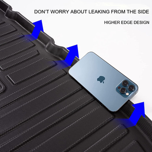 Personnalisé Cargo Liner Compatible pour 11-16 <span class=keywords><strong>Chrysler</strong></span> <span class=keywords><strong>300C</strong></span> Tronc Mat & All Weather Ajustement Personnalisé Tronc Doublure - Product Image 5
