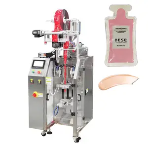 automatic small liquid sachet packaging 3g 5g 10g 0.5ml 2ml 5ml Cosmetics Liquid makeup lotion Trial Bag Packing Machine