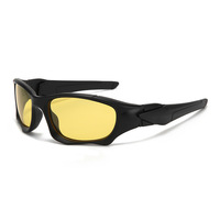 Nouvelles Lunettes de Soleil Sportives Polarisées Vertes pour Hommes 2026, Anti-UV UV400, Monture Tactique Coupe-Vent à Motif Enduit pour la Pêche