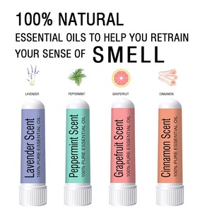<span class=keywords><strong>Kit</strong></span> de <span class=keywords><strong>entrenamiento</strong></span> de olores con logotipo personalizado, 4 aceites esenciales, inhalador nasal, terapia natural para la pérdida de olores, incluye guía y registro - Product Image 2