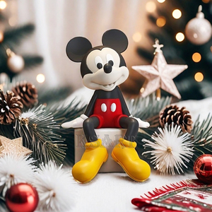 Maglioncino <span class=keywords><strong>di</strong></span> abbigliamento <span class=keywords><strong>di</strong></span> marea con grande scultura <span class=keywords><strong>di</strong></span> Mickey Minnie, decorazione per interni in resina colorata - Product Image 6