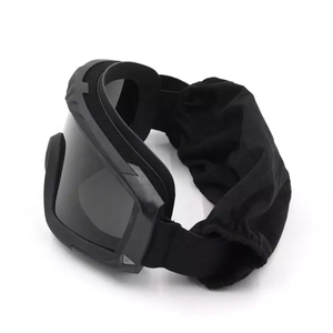 قناع تكتيكي من ياكيدا مع 3 عدسات، نظارات للرؤية الليلية في الصحراء، حماية مكثفة، نظارات للتزلج والتدريب والمشي لمسافات طويلة في الهواء الطلق - Product Image 5