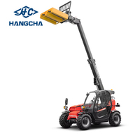Hangcha 310V Chariot Télescopique Lithium Haute Tension 3,5 Tonnes, Hauteur de Levage Maximale 9,8m, 4x4, 4WS, Charge Rapide en 30 Min, Déplaceur Latéral Hydraulique, Pour Terrains Difficiles
