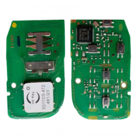 Clé de voiture intelligente à distance pour Honda Civic CR-V Accord HRV FIT XRV ZRV Odyssey Pilot 433 MHz Puce 4A 2/3/4 boutons KR5TP-4