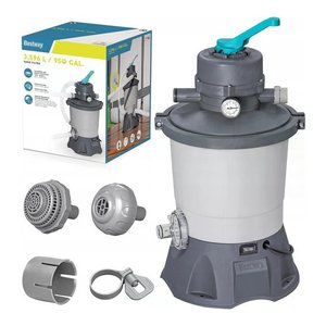 Pompe de filtration à sable à haut débit 0970340 pour piscines, monophasée AC 230V, alimentation par prise, installation facile - Product Image 3