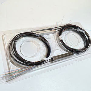 1x2 1x4 1x8 1x16สายเชื่อมต่อแยกไฟเบอร์ออปติกขนาดมินิ250um บล็อกไฟเบอร์ออปติกไม่มีสีเปลือยสำหรับ FTTH WIFI - Product Image 6