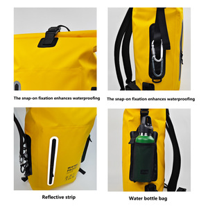 Bolsa de agua para exteriores, mochila impermeable de PVC, gran capacidad, unisex, multifuncional, para deportes de natación y rafting - Product Image 4
