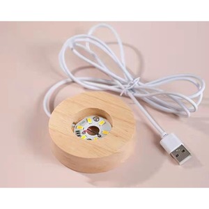 Boule de cristal gravée au laser 3D, Vierge Marie, lampe de nuit pour la décoration de la maison catholique, cadeaux de la Sainte Mère pour le baptême, la confirmation - Product Image 6