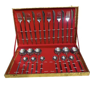 Juego de Cubiertos de Acero Inoxidable Pulido de Primera Calidad, Acabado Espejo, para Hotel y Restaurante, Grado Alimenticio SS 304, Proveedor Mayorista de Exportación - Product Image 1