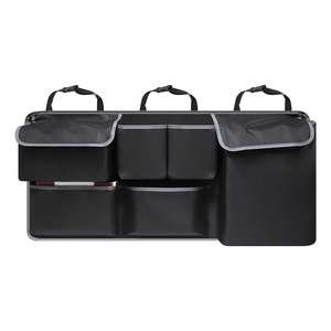 Car <b>Seat</b> Back <b>Storage</b> Bag 40L Oxford Cloth Multi Compartment Waterproof Hanging Organizer for Car Trunk Rear <b>Seat</b> - Product Image 2