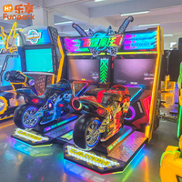 Máquina de Arcade Robusta con Simulador de Motocicleta, Operada con Monedas, Venta Directa de Fábrica para Centros de Entretenimiento y Negocios de Diversión