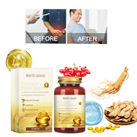 North Moon Offre Spéciale – Pack de 10 Capsules de Soin Herbal pour Hommes – Soulagement de l'Inconfort Prostatique Masculin – Formule Liquide à Finition Mate