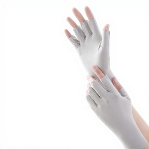 Gants de protection pour les ongles <span class=keywords><strong>anti</strong></span>-UV et <span class=keywords><strong>anti</strong></span>-<span class=keywords><strong>bronzage</strong></span> à séchage rapide, demi-doigts, pour les soins des ongles - Product Image 5