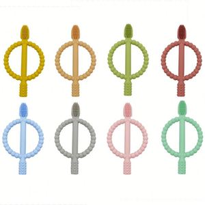 Mordedor de Silicona para Bebés, Juguete Suave No Tóxico, Marca WoXing, para 0-24 Meses, Personalizable, Unisex, Calmante para la Dentición - Product Image 1