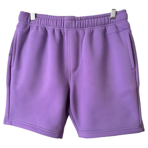 Wholesale Polyester/Cotton French Terry Men's Sweat Shorts Custom Logo Mid Waist <b>Elastic</b> Waist Solid Printed Casual Outdoor - Product Image 3