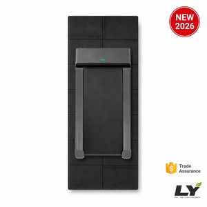 Tapis de tapis roulant pliable avec logo personnalisé, imperméable, antidérapant, réduction du bruit, tapis de sol pour vélo d'exercice, tapis de yoga pour la maison, 6 mm - Product Image 1