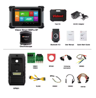 Outils de diagnostic automobile Vident ISmart800Pro BT OBD2, 40 fonctions de réinitialisation, programmeur de clés IMMO, test actif, analyse automatique avec oscilloscope