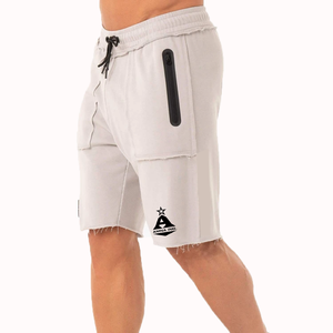 Best Selling <b>Men</b> Fleece <b>Shorts</b> Customized Color <b>Slim</b> <b>Fit</b> Training <b>Shorts</b> - Product Image 2