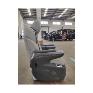 Siège de voiture de luxe en cuir microfibre à couche unique de forme personnalisée pour SUV avec fonction massage - Product Image 2