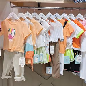 เสื้อยืดเด็กอ่อนแขนสั้นคอกลมน่ารัก แฟชั่นใหม่ปี 2026 ขายส่งแบบคละลาย สต็อกจำนวนมาก จากฝูเจี้ยน ประเทศจีน - Product Image 4