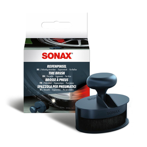 Cepillo para neumáticos de cerdas suaves y de alta calidad, 1 pieza, ideal para aplicar abrillantador y brillo a neumáticos de forma uniforme. - Product Image 1