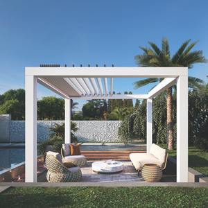 เต็นท์กลางแจ้ง3X3M กันน้ำได้ทุกปีทำจากอะลูมิเนียมกันน้ำได้โครงเคลือบผง doek Pergola กันน้ำได้หลังคากลางแจ้ง - Product Image 2