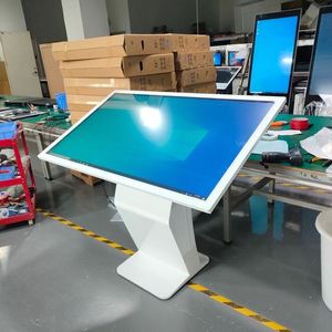 32 43inch 55inch <strong>Floor</strong> <strong>Standing</strong> <strong>Interactive</strong> <strong>LCD</strong> Panel Digital <strong>Information</strong> Display All in One PC Touch Screen <strong>Information</strong> Kiosk - Product Image 6
