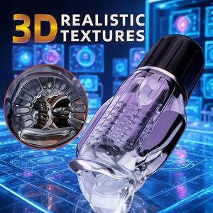 Male Sex Toys for Men with Upgrade Vacuum <strong>Pump</strong> &amp; <strong>10</strong> Modes Vibrating <strong>10</strong> Licking Adult Toys Pocket Pussy <strong>Pumps</strong> &amp; Enlargers - Product Image 1