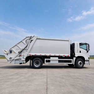 Nouveau camion compacteur de déchets QINGLING ISUZU GIGA, camion de collecte des ordures à chargement arrière hydraulique - Product Image 2