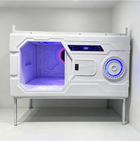 Capsule de couchage d'hôtel aéroportuaire en ABS ignifuge, lit superposé capsule, cabines de couchage
