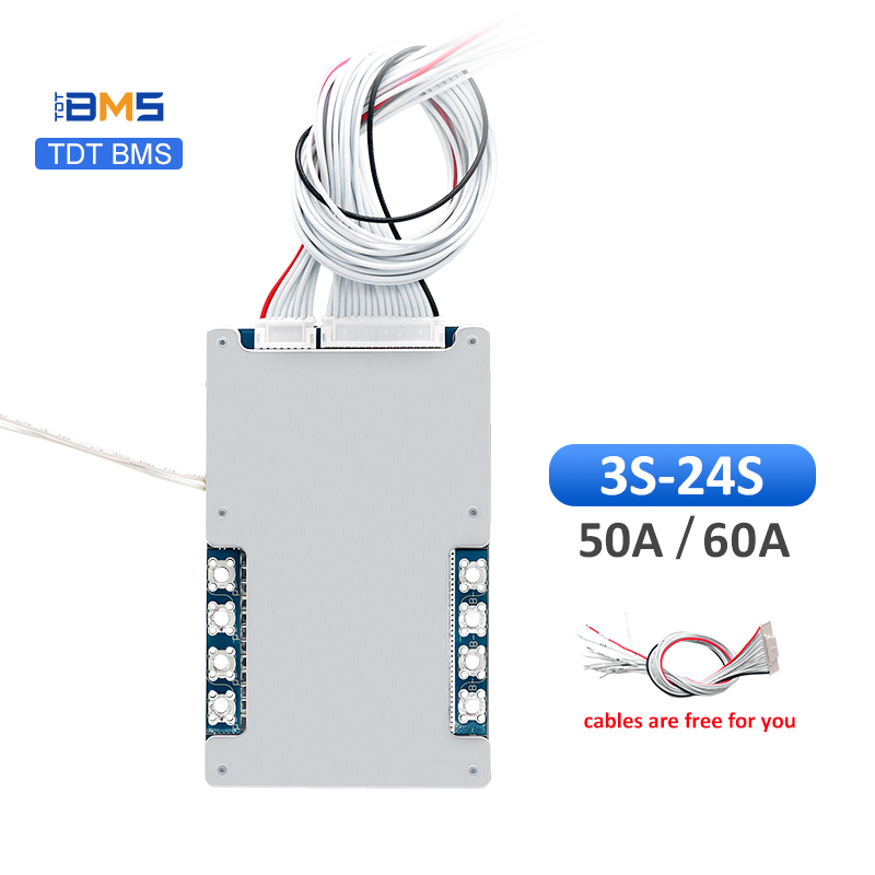 Bms для литиевой батареи 16s 48v 40A 60A 80A 100A Li-Ion smart bms с системой управления батареей выравнивания
