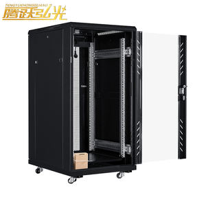 Rack de serveur réseau à cadre ouvert insonorisé de 19 pouces Rack de serveur debout au sol 22u Équipement réseau Rack de serveur court - Product Image 1