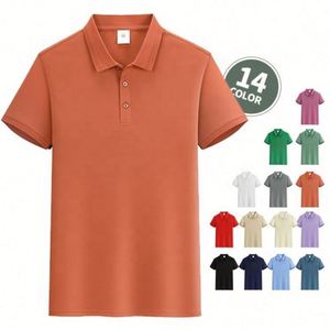 Polos pour hommes de qualité supérieure, unisexe, en tissu tricoté, style décontracté, possibilité d'ajouter un logo personnalisé, excellent rapport qualité-prix - Product Image 1