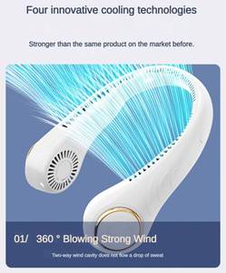 2026 New Arrival Wearable Neck for Outdoor Sport Best Selling Rechargeable Gift Sets <b>Mini</b> <b>Usb</b> Portable Cooling <b>Fan</b> - Product Image 4