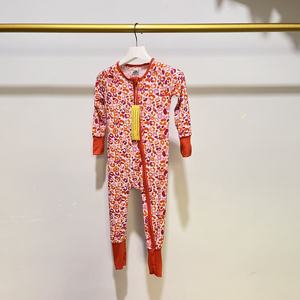 Conjuntos de Pijamas de Bambú y Spandex de Alta Calidad para Bebés, 2 Piezas, Manga Corta y Pantalones, Ropa de Dormir Infantil con Estampado de <span class=keywords><strong>Ganso</strong></span> Silly Goose - Product Image 5