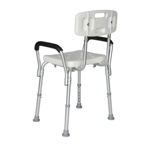 <span class=keywords><strong>Silla</strong></span> de <span class=keywords><strong>Ducha</strong></span> Ajustable de Aluminio para Discapacitados con Reposabrazos, Fabricada en China, Modelo BQ401A - Product Image 2