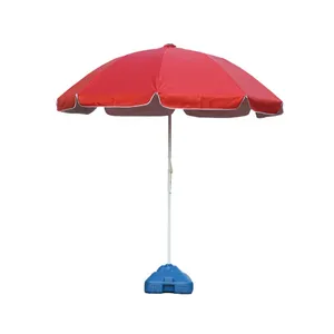 휴대용 야외 차양 비치 우산 광고 옥외 비치 우산 파티오 파라솔 우산