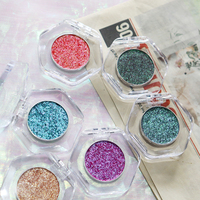 Fard à paupières caméléon monocolore personnalisé, poudre lumineuse, cosmétiques à marque privée, pour peaux claires, moyennes et foncées, maquillage végétalien